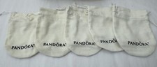 Authentic Pandora FIVE (5) Anti Tarnish White...