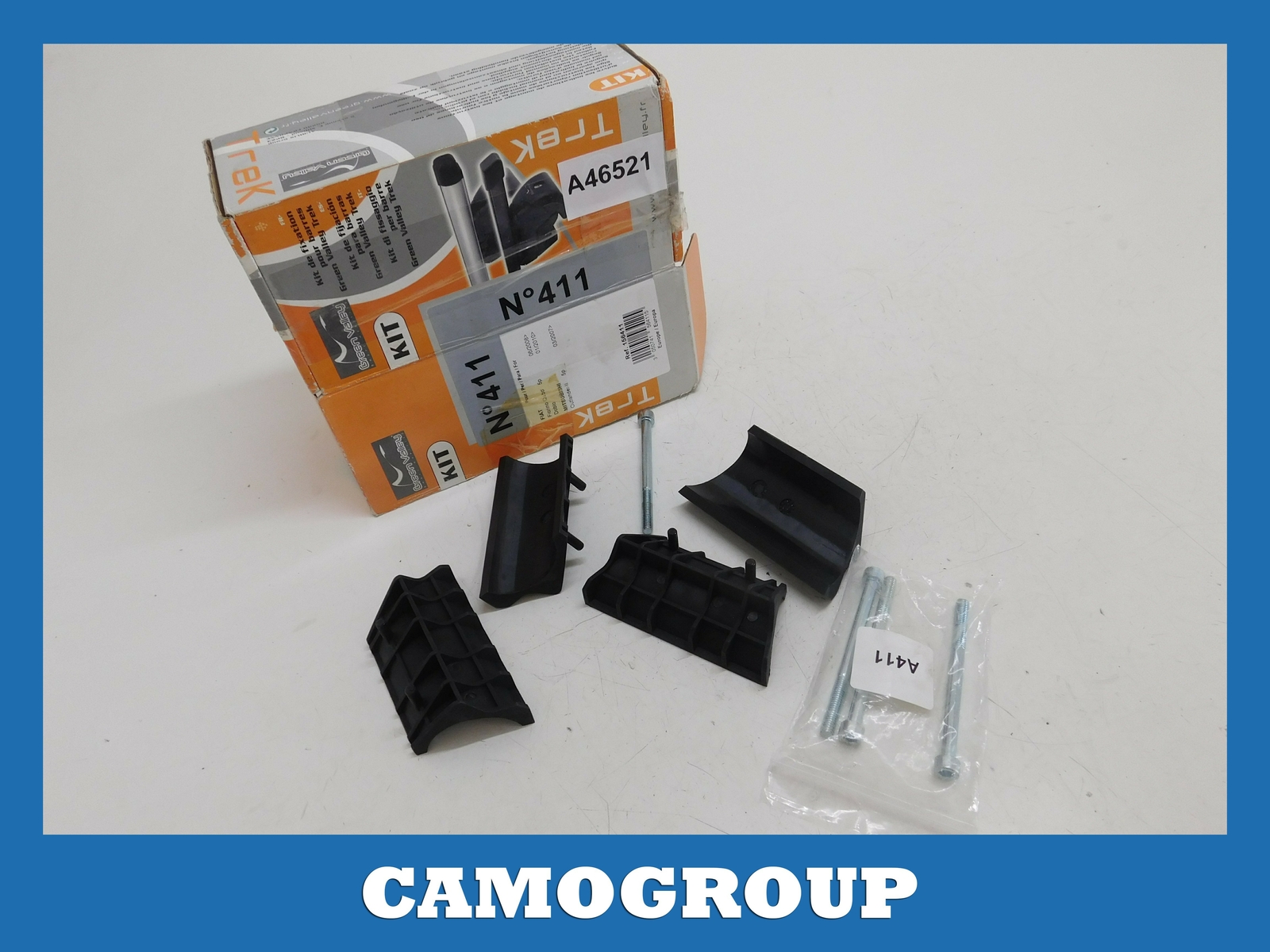 KIT FISSAGGIO BARRE PORTAPACCHI ROOF RACK FIXING SET FIAT FIORINO QUBO 5P 2008