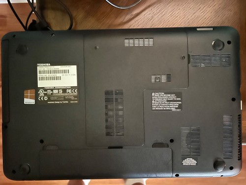Toshiba Satellite C850 Core I3-3110M 2.4GHz CPU 640GB 4GB RAM Laptop **No OS - Picture 4 of 5