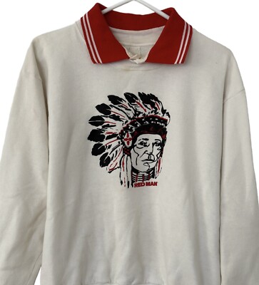 copenhagen tobacco sweatshirt Vintage 70s RED MAN Chewing Tobacco Sweatshirt Collared Crewneck USA - Adult XL copenhagen tobacco sweatshirt Vintage 70s RED MAN Chewing Tobacco Sweatshirt Collared Crewneck USA - Adult XL