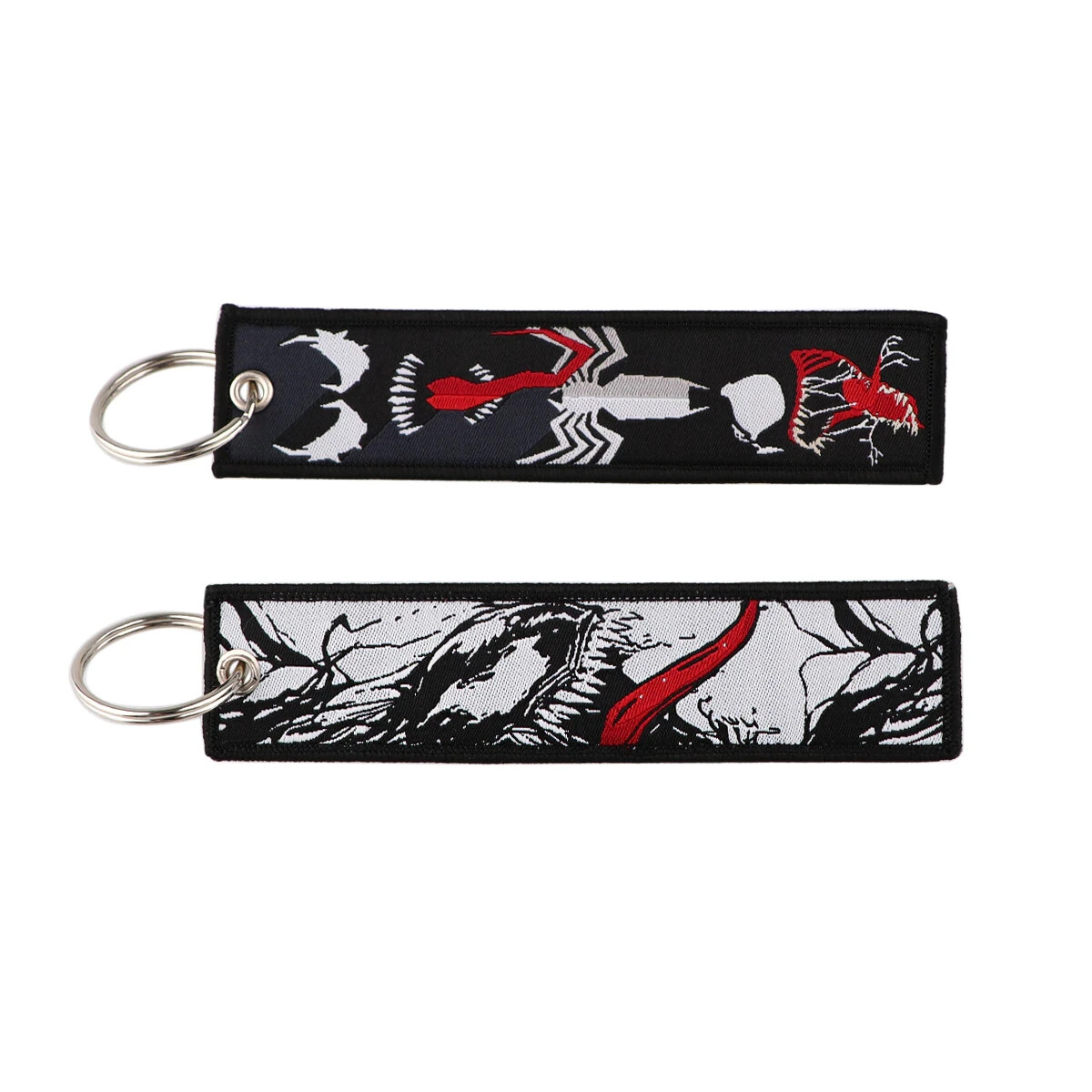 Venom Superhero Comic Movie Character Embroidered Double Sided Key