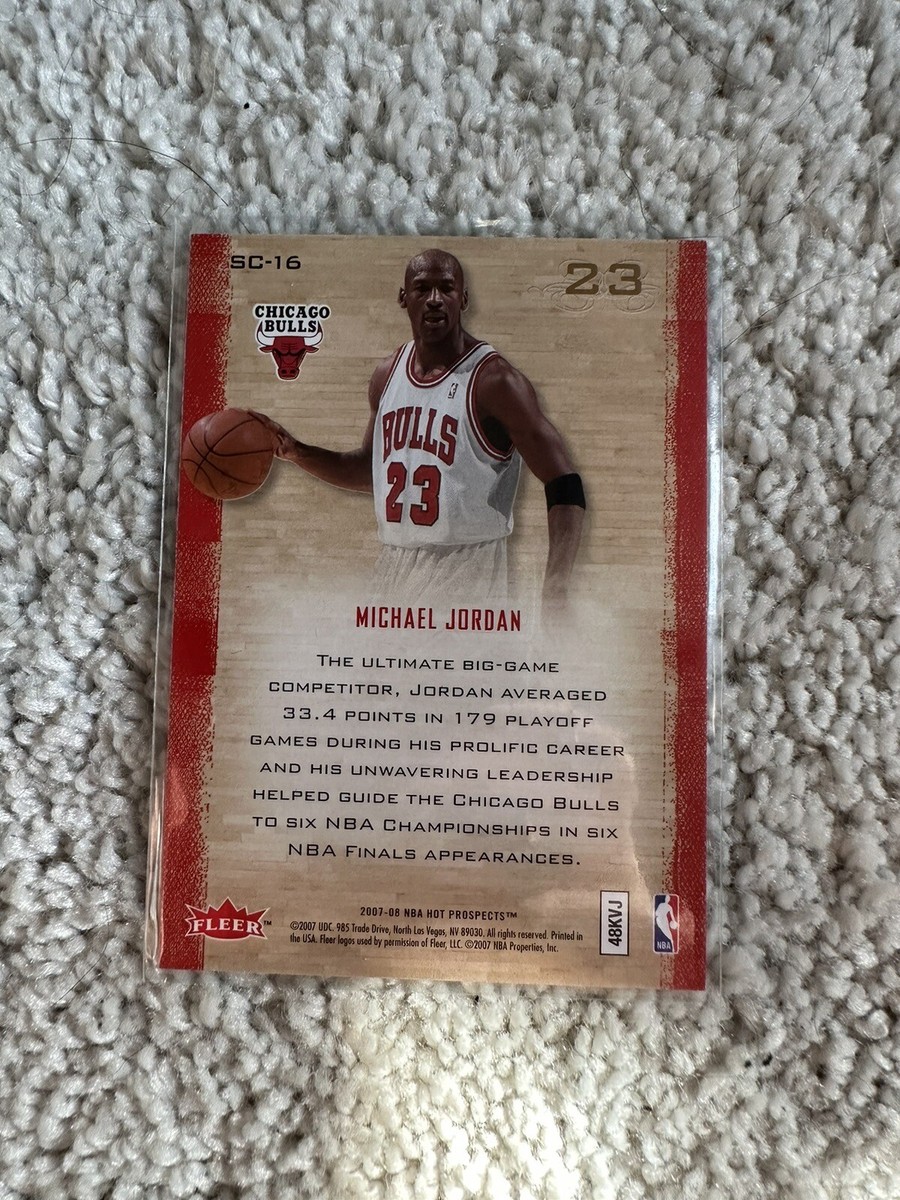 2007-08 Fleer Hot Prospects Supreme Court #SC-16 Michael