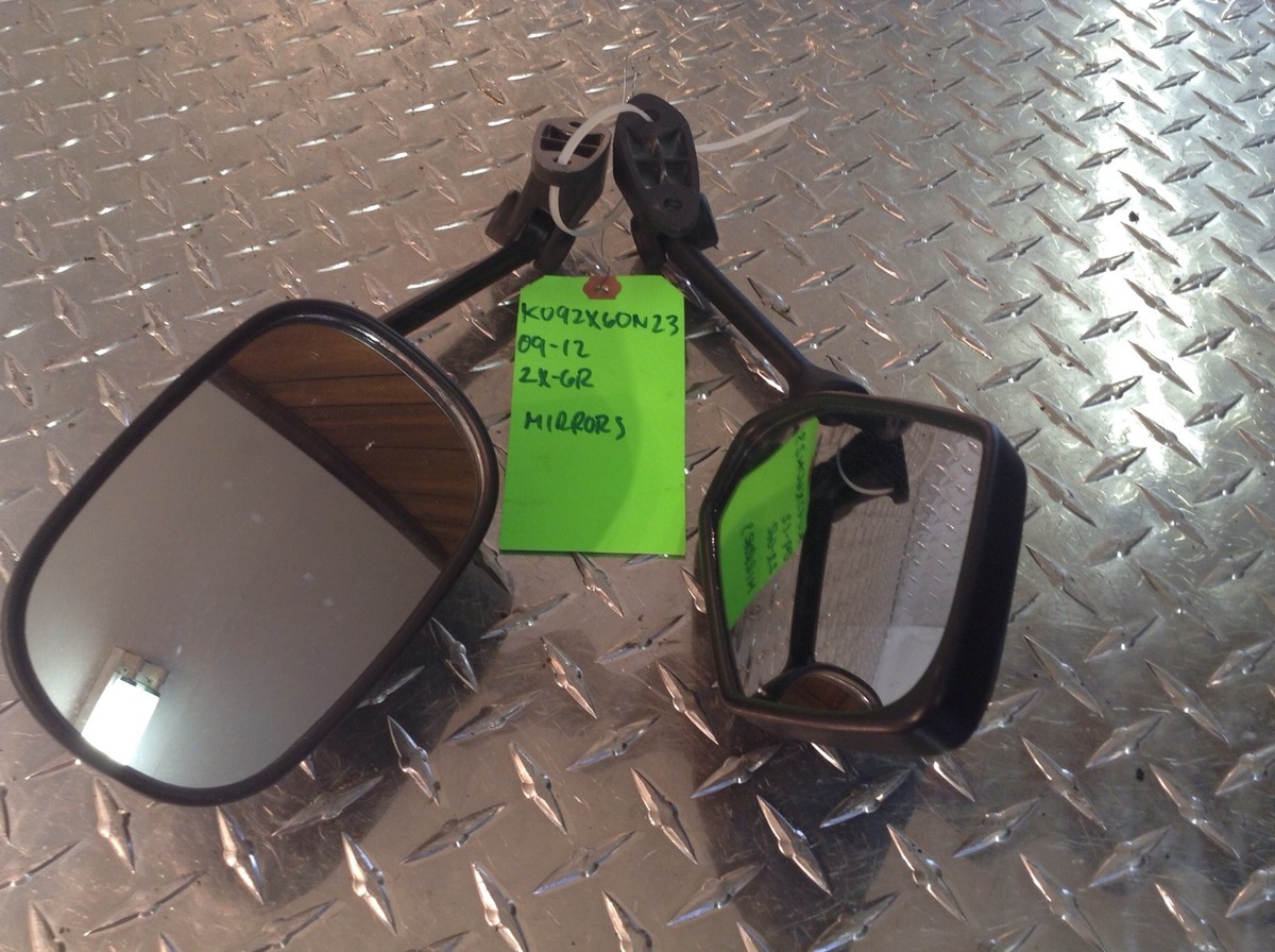 2009 2010 2011 2012 kawasaki zx-6r Zx6 mirror mirrors 09 10 11 12