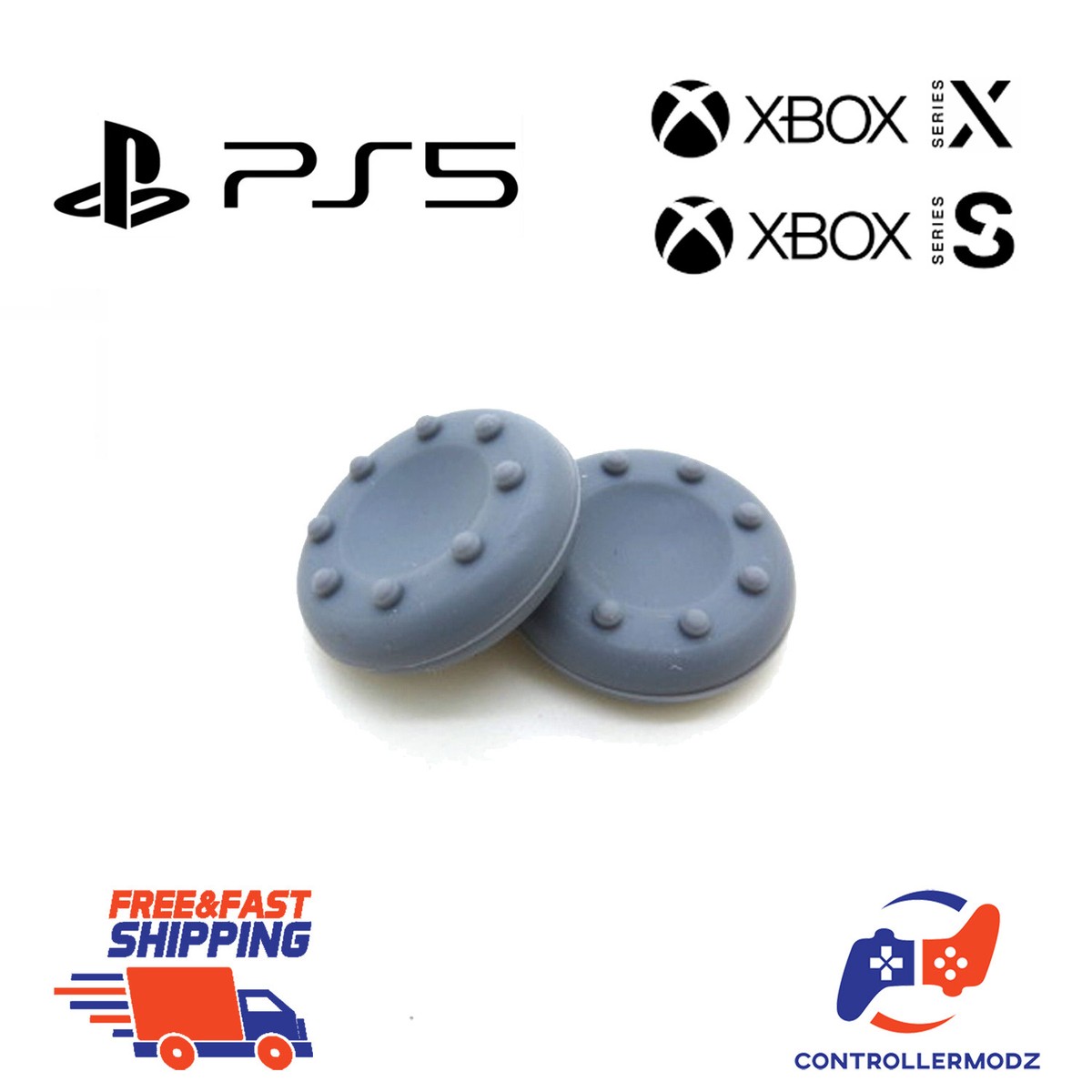 20PCS Tappi Pulsanti Per Grip Joystick Per PS5/PS4/PS3, Copertura Tappi - Foto 3