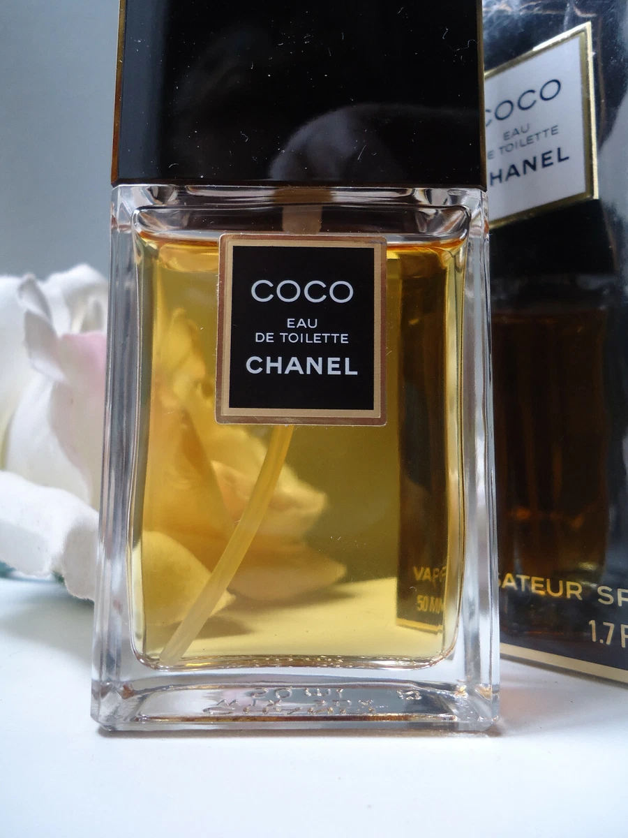 CHANEL COCO EDT 50ml Vintage 1980-1990s Fabulous Rare London Packaged Sealed Box