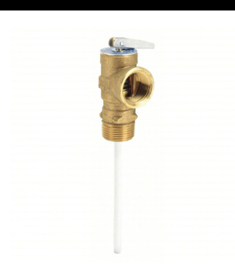 Watts Lead Free Temp/Pressure Safety Relief Valve-3/4  M. Inlet/3/4  F. Outlet