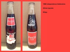 Coca-Cola 10 Oz Commemorative Bottle - 1988 Gilmer Jaycess (Make Offer)