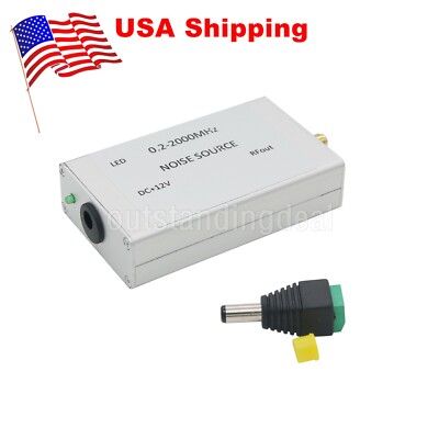 Noise Signal Generator 0.2-2000M Noise Source Simple Spectrum Tracking Source US