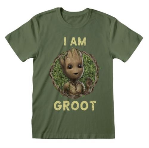 ALTRA GUARDIANI DELLA GALASSIA: IO SONO GROOT DISTINTIVO (XL) T shirt