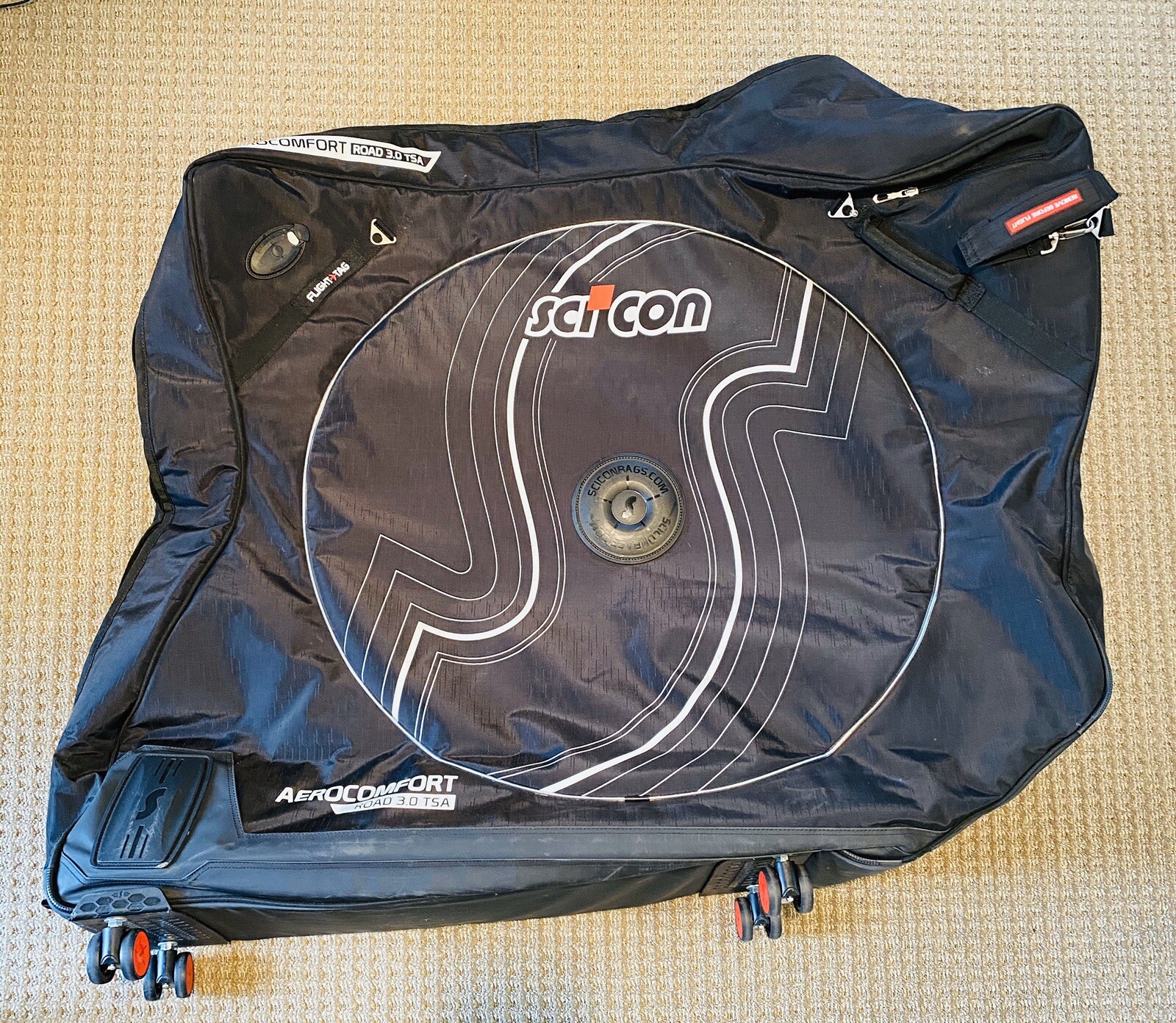 aerocomfort road 3.0 tsa bike travel bag