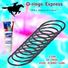 2-149   BUNA 70 O-RING   2-13/16" ID X 3" OD X 3/32"  W    (10-PACK + LUBE TUBE)