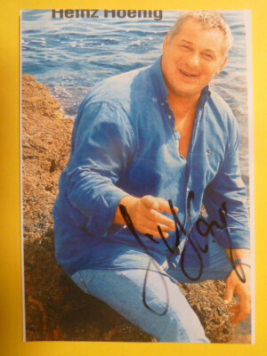 Heinz Hoenig, photo 13x18cm - collected in person