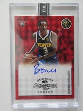 2021-22 Panini Instant NBA Donruss Signature Bones Hyland Rookie Auto SSP 9/25
