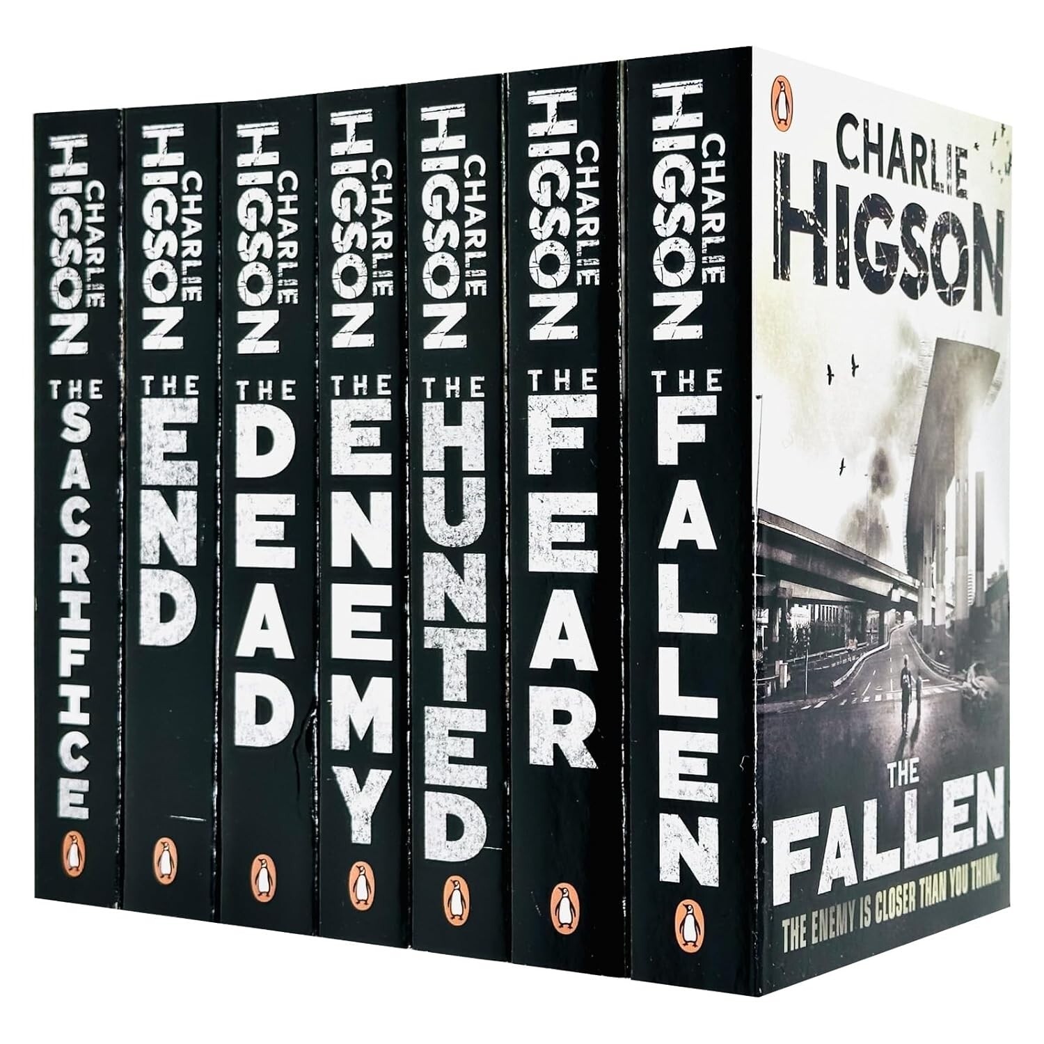 Charlie Higson The Enemy Series 7 Books Collection Set Dead, Fear, Scarifice