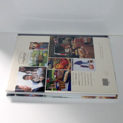 Book Entertaining with Longaberger Celebrating the Seasons 2003 NEW Sealed 1 Ed - Picture 5 of 5