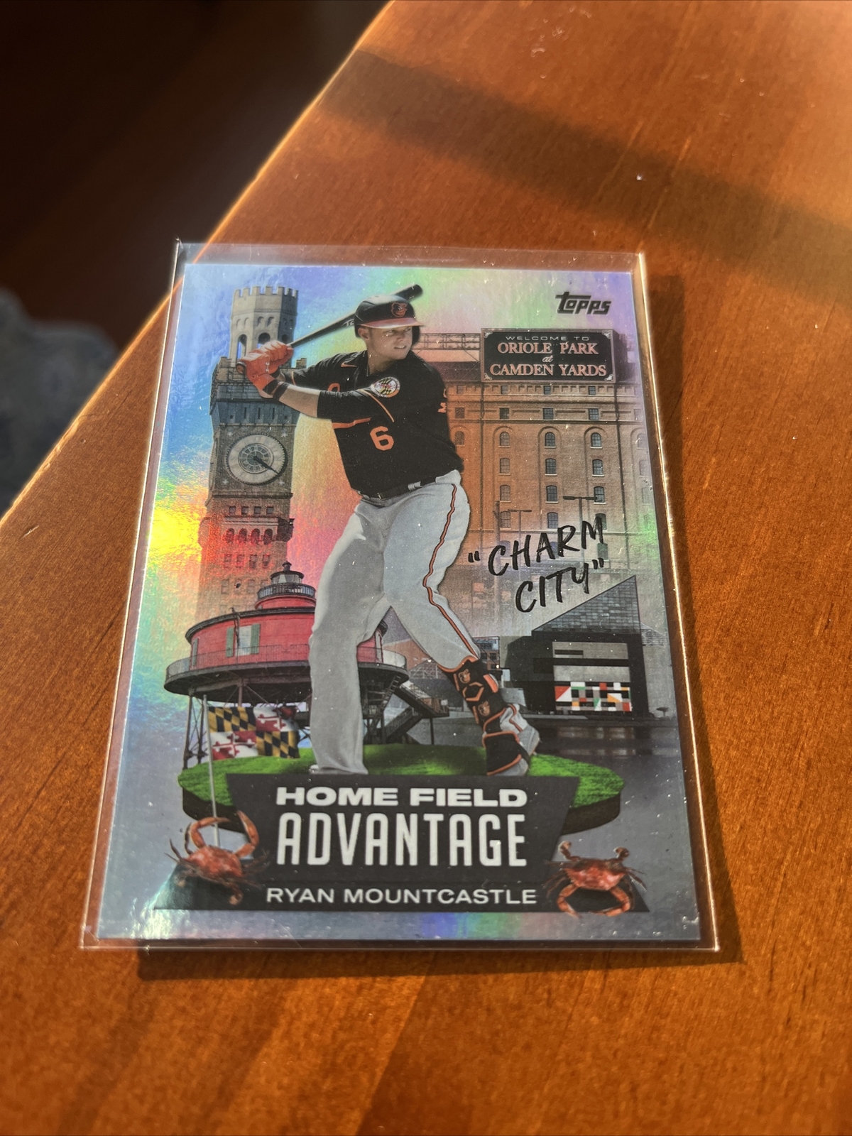 HOME FIELD ADVANTAGE SSP RYAN MOUNTCASTLE ORIOLES  - 2022 TOPPS UPDATE