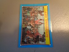 1987 Topps WWF Wrestling Card Showing Off The Hart Foundation Wrestling Stars