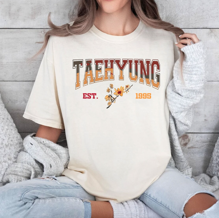 BTS Members Shirt, Bts Birth Flowers Shirt, Bts Kpop Shirt, Army