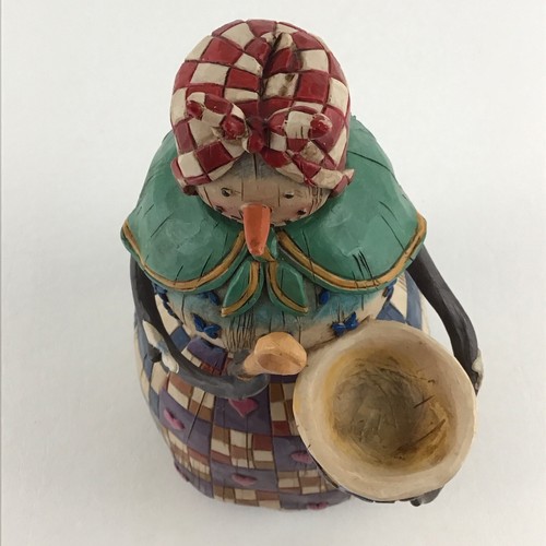 Jim Shore “Winter’s Comfort” 112247 Cooking Baking Snowman 2003 Figure Figurine - Picture 8 of 10