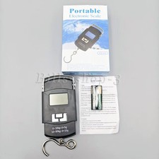 NEW Portable Fish Scale Travel LCD Digital Hanging Luggage Electronic 110lb/50kg