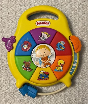 Mattel See 'n Say BABY'S FIRST WORDS - Hard to Find, VINTAGE 2000