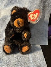 Ty Attic Treasures  1993 Ivan Black Bear  Tags First Edition Very Rare Retired