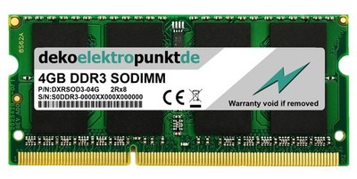 4GB Ram Speicher passend für Acer Aspire One 721 722 AO721 AO722 - AMD C-60