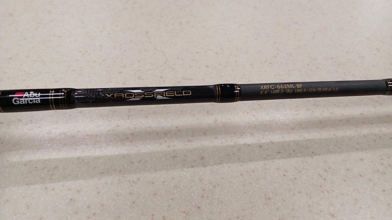 Abu Garcia XRFC-662ML-BF Bass Fishing Rod 6.2ft Medium Light Used