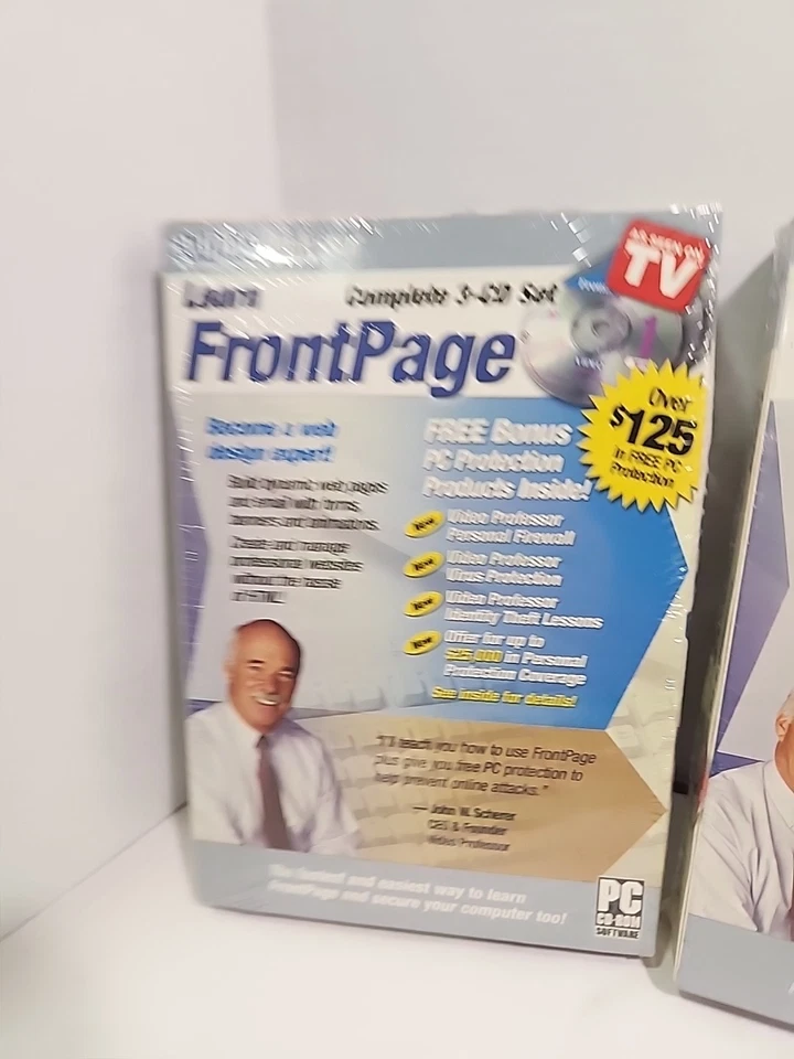 Learn Frontpage Internet Photoshop Software Video Professor 3-CD Disc Set (PC) - Image 4 of 4