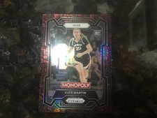 2024 Panini Prizm Monopoly WNBA - Kate Martin #40 Classic Icons Red Prizm (RC)