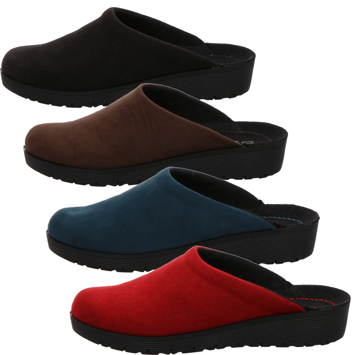Rohde Pantofole Da Donna In Feltro Neustadt-D 2284