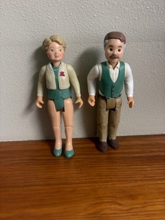 Fisher Price Loving Family Grandparents Figurines
