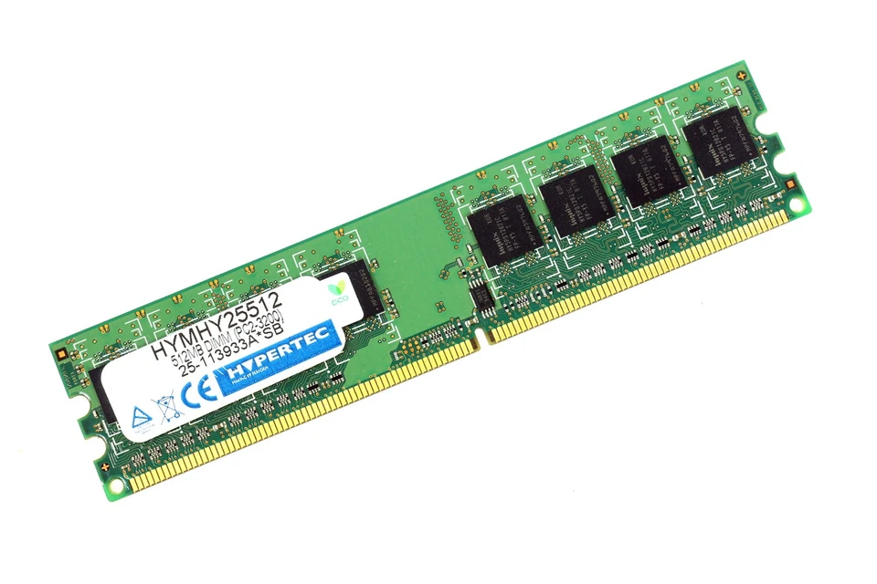 Memoria RAM Hypertec HYMHY25512 512 MB PC2-3200 DDR2-400 Foto 1 de 1