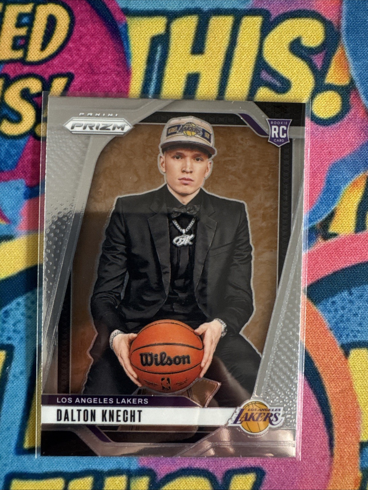 2024-25 Panini Prizm DALTON KNECHT Variation RC Rookie #238 SP Lakers