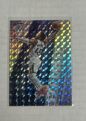2020-21 Panini Mosaic Donovan Mitchell Silver Prizm Elevate #24 Utah Jazz