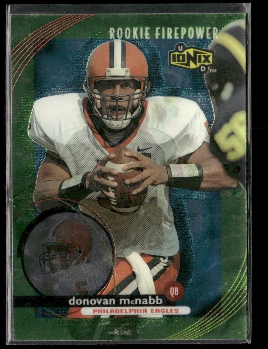 1999 Upper Deck Ionix Donovan McNabb #65 RC Eagles