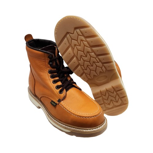 Herren Beste Arbeitsstiefel Schnürsenkel Leder Öl Wasser Rutschfest Größe 7-12 DB1683 - Bild 36 von 40