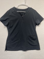 Womens Size M Gray Scrub