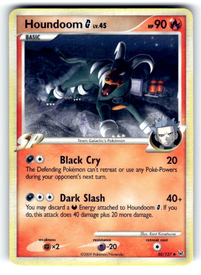 Platinum #50/127 Houndoom G