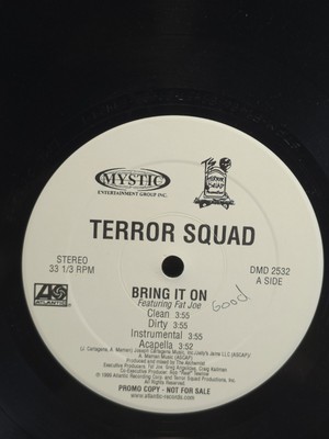 Terror Squad Gimme Dat / Bring It On 12'' Vinyl Record Only 2532