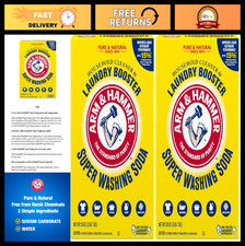 Super Washing Soda Household Cleaner & Laundry Booster, 55 oz - 2 Pack, Eco-Frie 0.18 per gallon