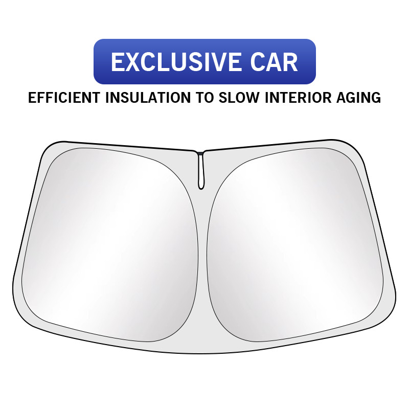 For Chevy Silverado 1500 Car Windshield Sun Shade Visor US Flag UV Block Cover