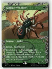 MTG Radioactive Spider 0212 Regular (Borderless) Marvel's Spider-Man NM SPM