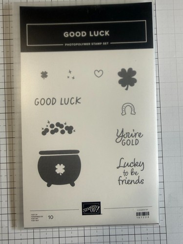 Stampin' Up! Retired Stamp Set - Good Luck