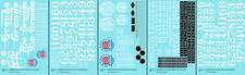 K4 G 1:20.3 Scale Decals Rio Grande DRGW Stea...