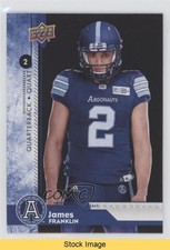 2018 Upper Deck CFL Blue James Franklin #18 READ r6v