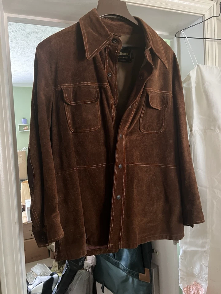 Chaqueta de gamuza vintage Andhurst Sportsware Foto 2 de 2