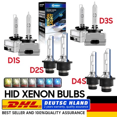 2x HID Xenon Brenner D1S D2S D3S D4S 35W Lampe 6000K-12000K Für BMW Mercedes DE