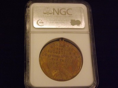 1918 World War I Peace Medal NGC MS 63 | eBay