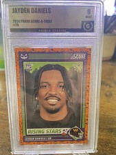 2024 Panini Score-A-Treat - Rising Stars Jayden Daniels #26 Orange Pumpkins (RC)